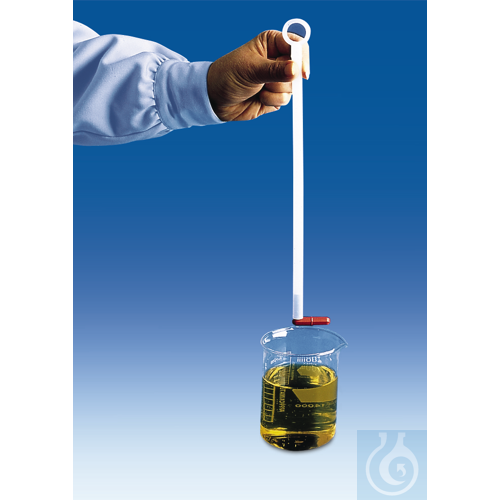 Magnetic stirrer retriever, PE, length 450 mm