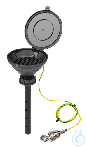 Funnel with lid ''MARCO'', V2.0, S55, el, Type 2, conductive, with lance (220