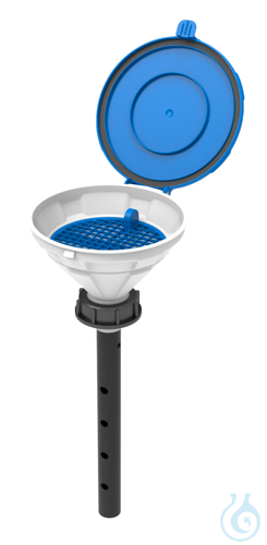 Funnel with lid ''MARCO'', V2.0, S55, Type 1, with lance (220 mm)