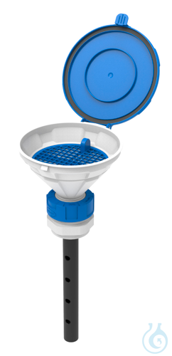 Funnel with lid ''MARCO'', V2.0, S51, Type 1, with lance (220 mm)