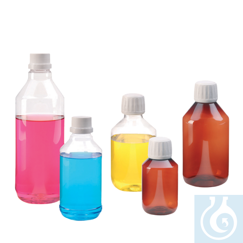 neoChoice PET-Enghalsflaschen Glaskl. 200ml