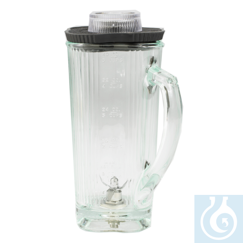 neoChoice Glasbecher 1 l, mit Deckel und Messersatz, für 3-2095