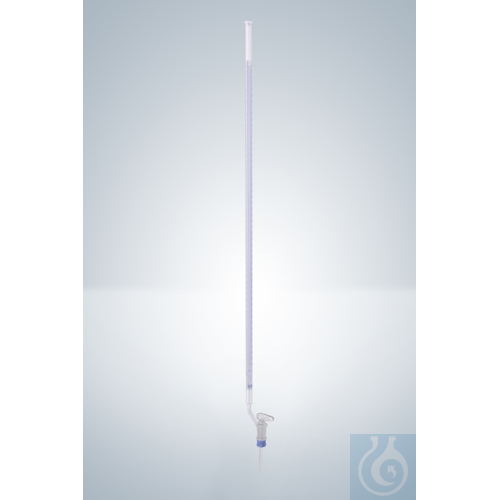 BURETTES CL. B SB 50:0,1 ML, LATERAL STOPCOCK