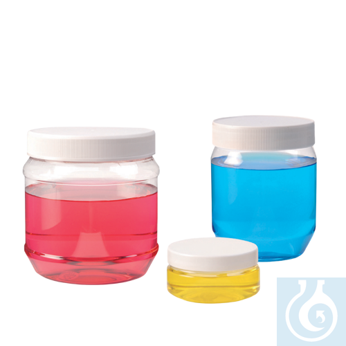 neoChoice PET-Weithalsflaschen klar, 3000 ml, 10 Stck./Pack