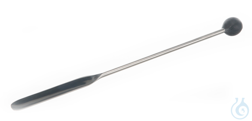 Spatula with knob 18/10 steel, L=210mm