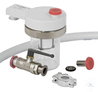 Freeze Dryer Adapter kit DN16KF, with oil mist filter AKD, 2-way ball valve, PVC