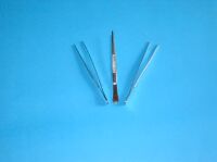 Tweezers 18/8 steel, length 105 mm, blunt, anti-magnetic