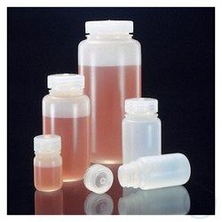 Nalgene&trade; Wide-Mouth HDPE Economy Bottles with Closure: Bulk Pack