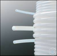 PTFE tubing Inner diameter: 8 mm Outer diameter: 10 mm Wall thickness: 1 mm