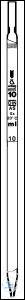 Bacteriological pipettes, DIN-AS 2,2 m