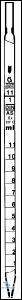 Bacteriological pipettes, DIN-AS, 11 m
