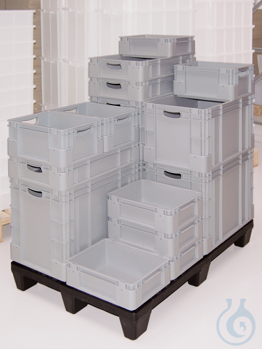 Storage and stacking container, 400x300x120mm, 11l