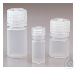 Nalgene&trade; HDPE Diagnostic Bottles with Closure: Sterile, Tray-Packed