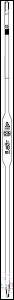 Blow-out volumetric pipettes 25 ml class AS
