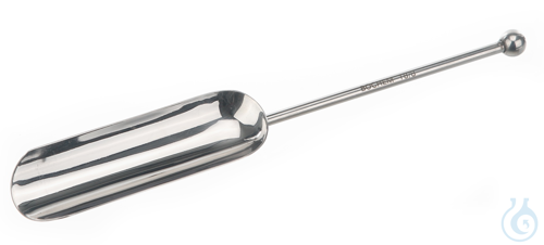 Wheighing scoop with knob, 18/10 Steel, L=235mm