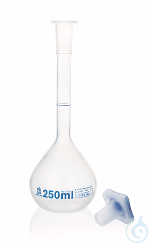 Maatkolf PMP cl. A transparant, 10 ml, NS 10/19, PP-stop
