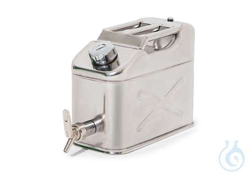 Safety canister st.steel 1.4301 pol. V=10 L, 170x445x280