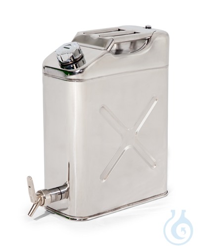 Safety canister st.steel 1.4301 pol. V=20 L, 170x445x470