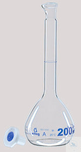 Volumetric flask, 50 ml, class A, CC, ST 14/23,