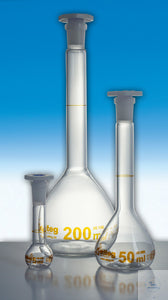 Volumetric flask, 900 ml, A, CC, ST 24/29, PE