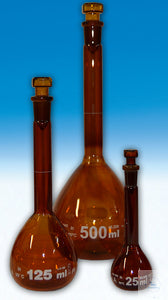 Volumetric flasks, 5 ml, A, CC, ST 10/19,
