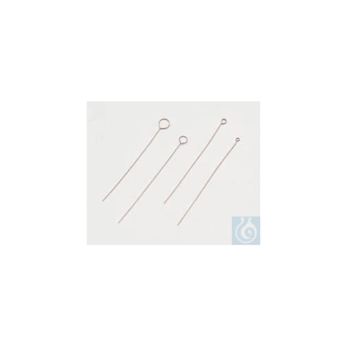 Inoculating loops, stainless steel wire, 2.5 mm (qty=10)