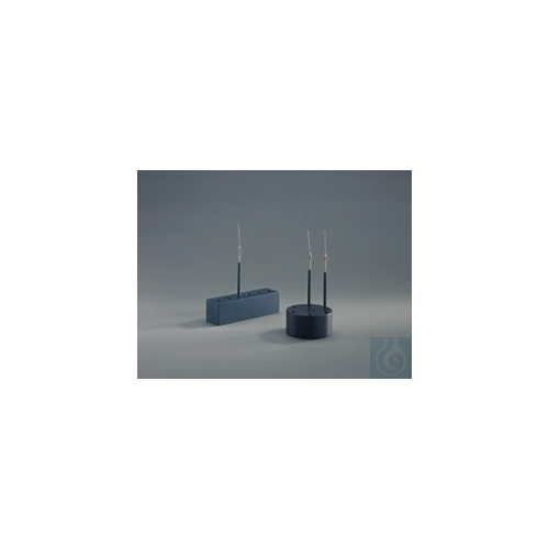 Rack L for 6 inoculating loops-holders, long., 180x50x50 (wxhxd)mm