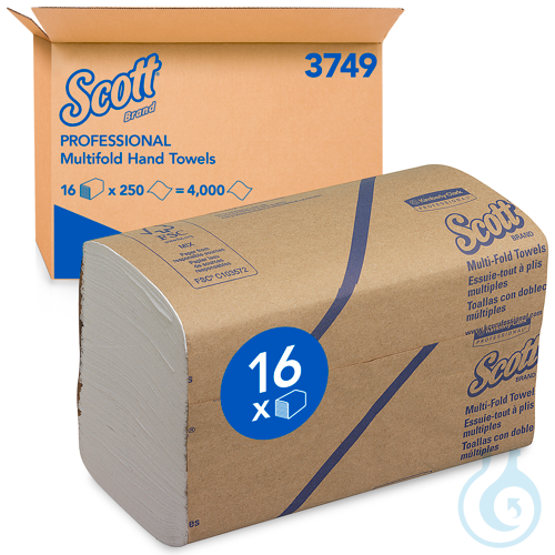 Scott® Handtücher - MultiFold / Weiß Lagen: 1 Größe: 23,80 cm x 20,60 cm