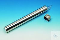 Pipette container, 18/8 steel, Ø 65 mm, length 300 mm