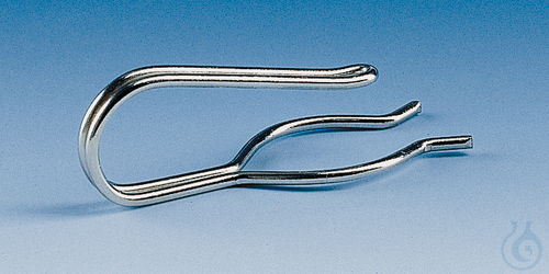 Fastening clip for oxygen flask, Winkler, for cap. 100 - 150 ml