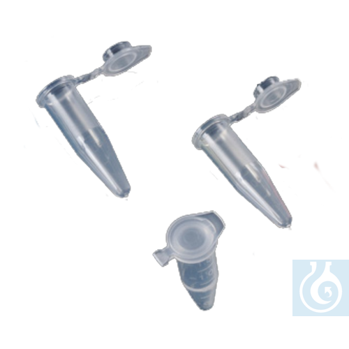Moonlab® Reaktionsgefäße 0.5 ml, klar, Rnase- & Dnase-frei, autoklavierbar,