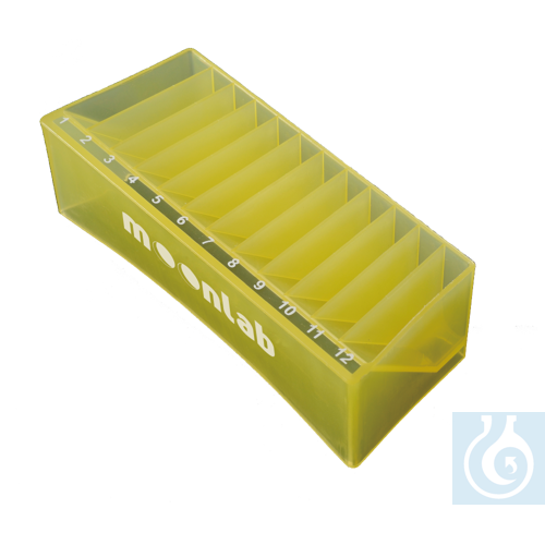 Moonlab® Reagenz-Reservoir 55ml, 12 Abteile, gemischte Farben, PP, 5 x 5 Stk/Pck
