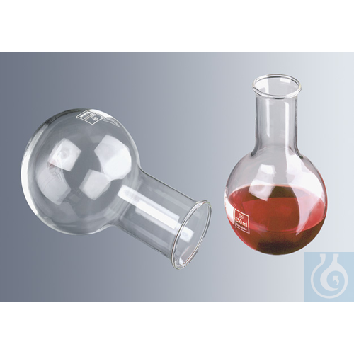 Boiling flasks with round bottom 500 ml, narrow neck