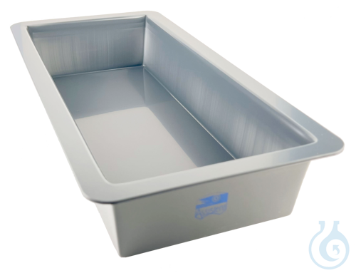 Spare staining tray of PVC