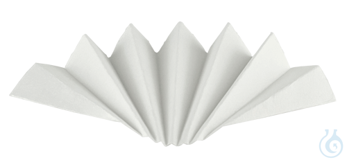 Filter papers folded filters ca. 110 mm Ø