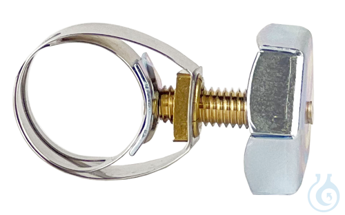 Tubing clamps with thumb screw 14 mm Ø