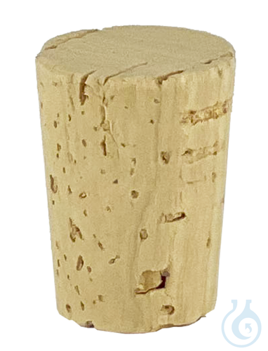 Cork stoppers, first-class quality, low-porous Ø mm H 18 x 15 x 22