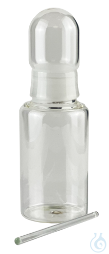 Bottles for Canada balsam with rod with ground cap 30 g