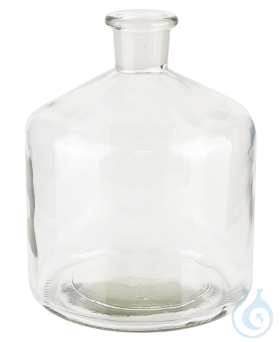 Bottles with ground joint 29/32 clear glass 2000 ml