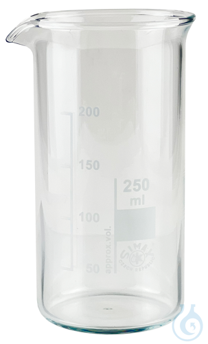 Beakers, tall form, Simax borosilicate glass 3.3 ml 100