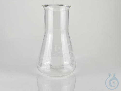 Erlenmeyer flasks, wide neck, Duran®, with scale 25 ml