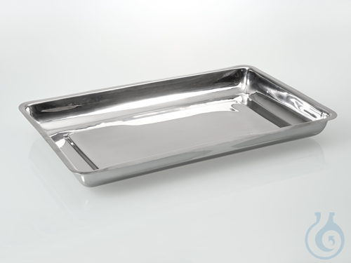 Bowl stainless steel, shallow form, 200x150x50 mm