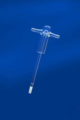 Gas Washing Bottle, FC 9 mm 500 ml, Por. 4, GL 45