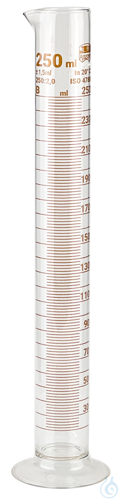 Measuring cylinders tall form, circular base, standard type 500 ml