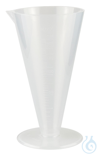 Measuring jugs, conical, polypropylene 250 ml
