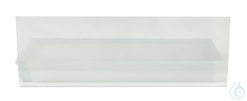 Microslides ''Elka'' ground edges, approx. 1 mm thick ca. 76 x 26 mm