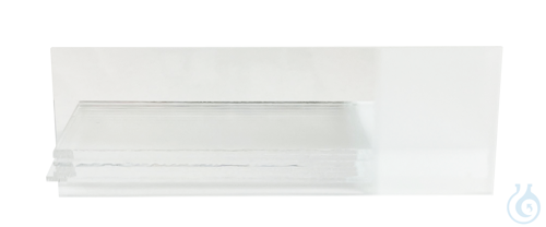 Microslides, cut edges, approx. 1 mm thick with frosted stripe on both sides ca.