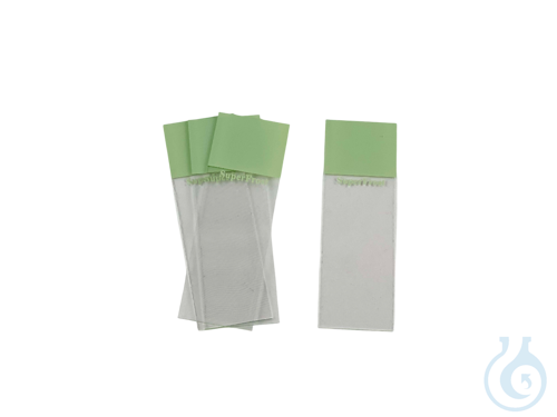 Microslides SuperFrost®, with colour coding, white, blue, pink, yellow, green,