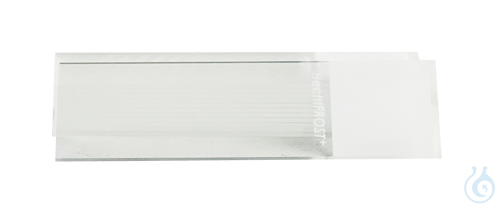 Microslides SuperFrost®Plus, ground edges, with white color code, boxes of 72
