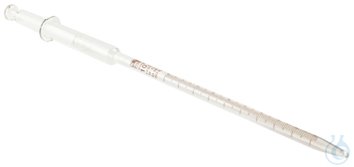Safety measuring pipettes with ground-in piston 20 ml : 0,1